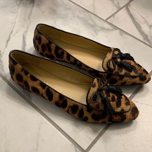 Talbots cheetah print flats